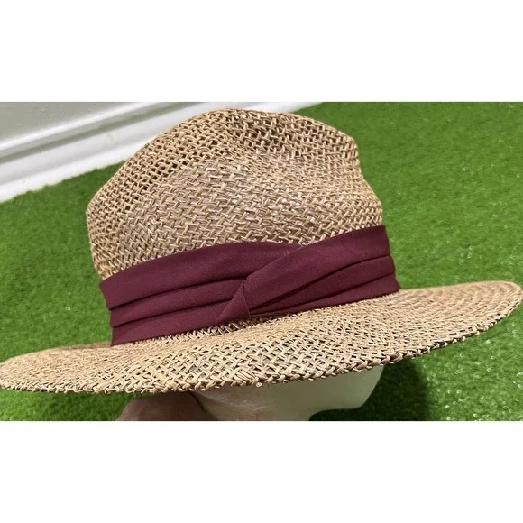 Texas A&M Adidas Hat S/M Aggie Football Straw Hat Sun Hat Never Worn Gambler Hat - Picture 4 of 9